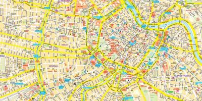 Wenen binnenstad kaart