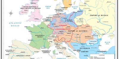 Kaart van Wenen locatie op de wereld
